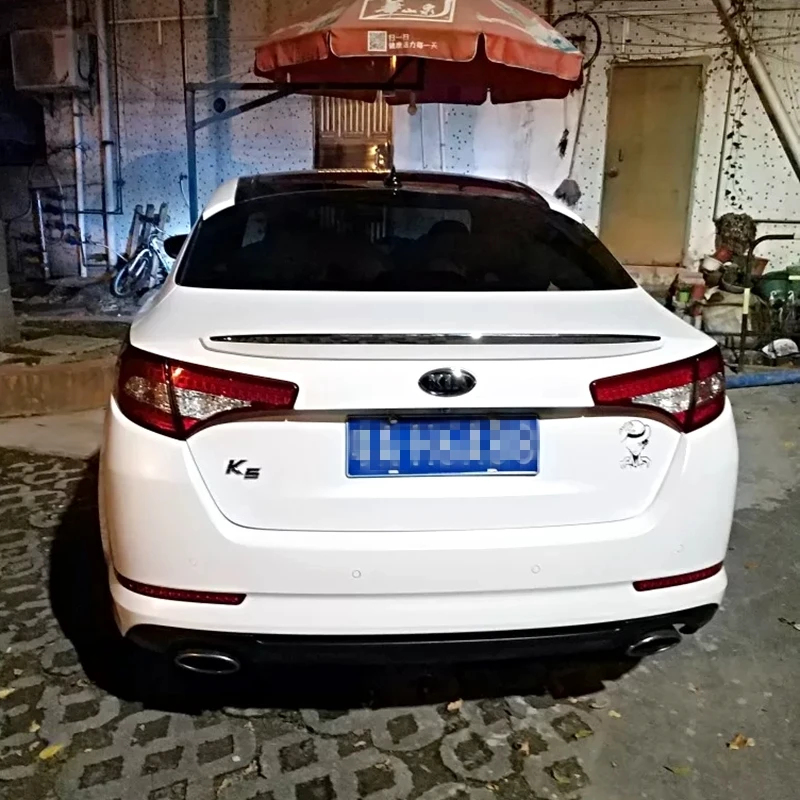 Для kia K5 спойлер Optima 2011-2013высококачественный ABS Материал заднее крыло автомобиля