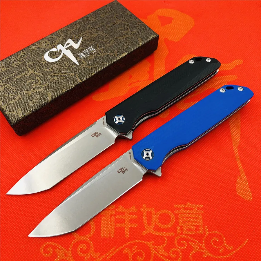 CH CH3507 G10 складной нож Флиппер D2 лезвие подшипник шариковый + стальная ручка