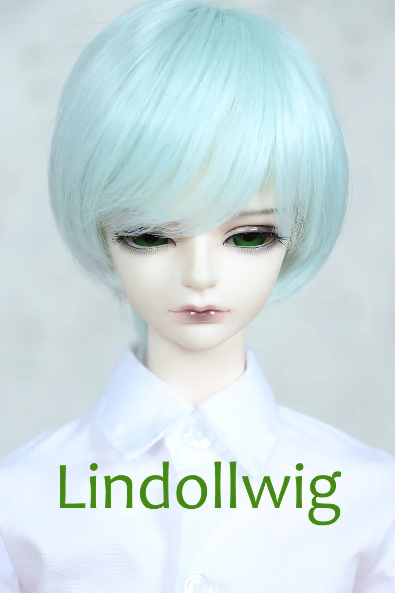 1/3 BJD парик Pullip Dal DD SD Dollfie кукла 8-9 дюймов короткий мята | Игрушки и хобби