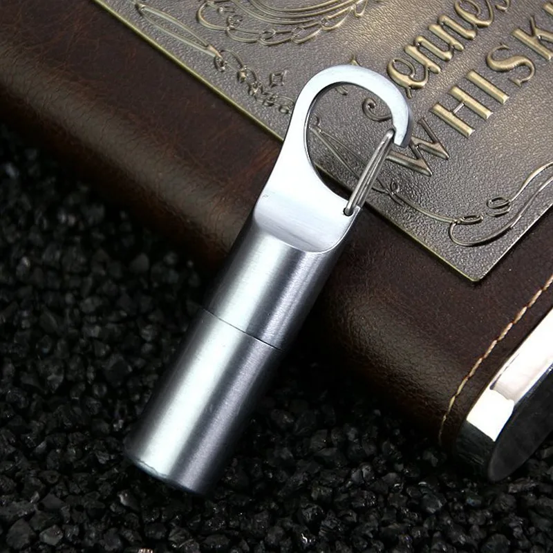 Креативная портативная керосиновая мини зажигалка металлическая ветрозащитная
