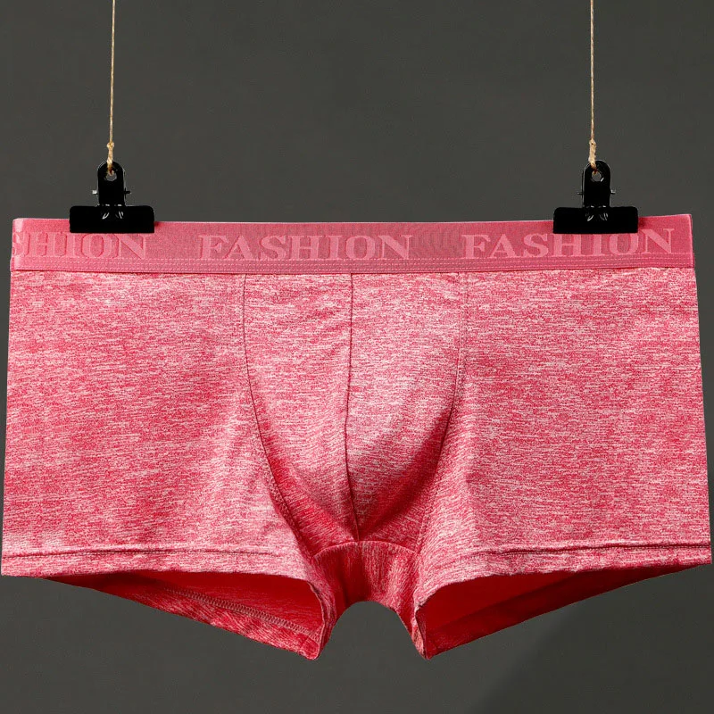 1 шт. мужские хлопковые боксеры мужское сексуальное нижнее белье трусы шорты для
