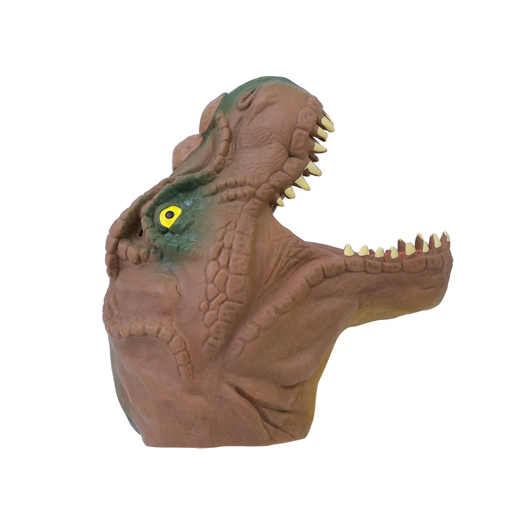 MUQGEW динозавр Мягкая ручная кукла младенец для челюсти украшения торта Расскажите история реквизит игрушки для детей Топпер куклы подарок