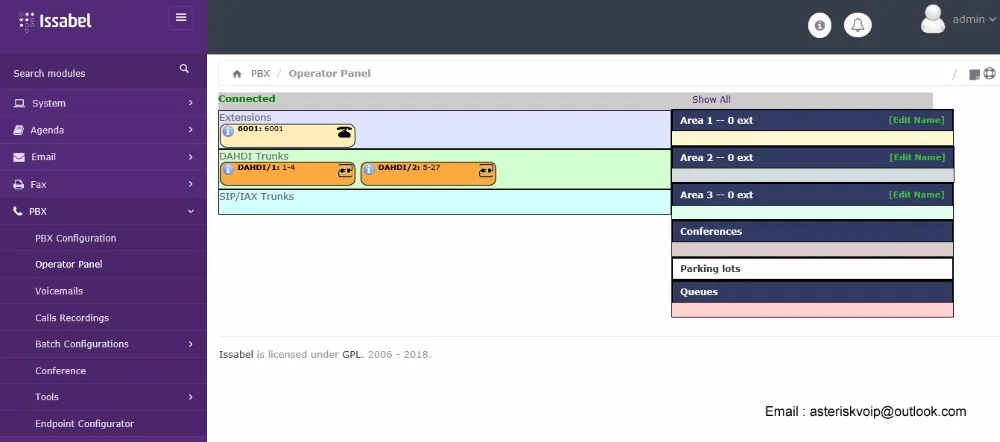 IP PBX Asterisk VoIP с 4 порты FXO программное обеспечение Issabel решение miniucs switchvox tdm400p |
