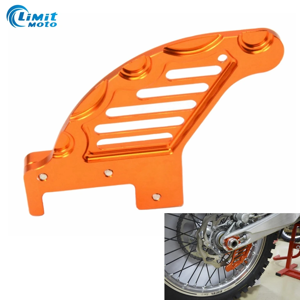 

1 PCS Motorcycle CNC Aluminum Rear Brake Disc Guard Protector Cover For KTM 125 144 150 200 250 300 450 EXC Modified Accessory