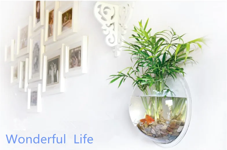 Настенный подвесной горшок миска для аквариума аквариум высокого качества