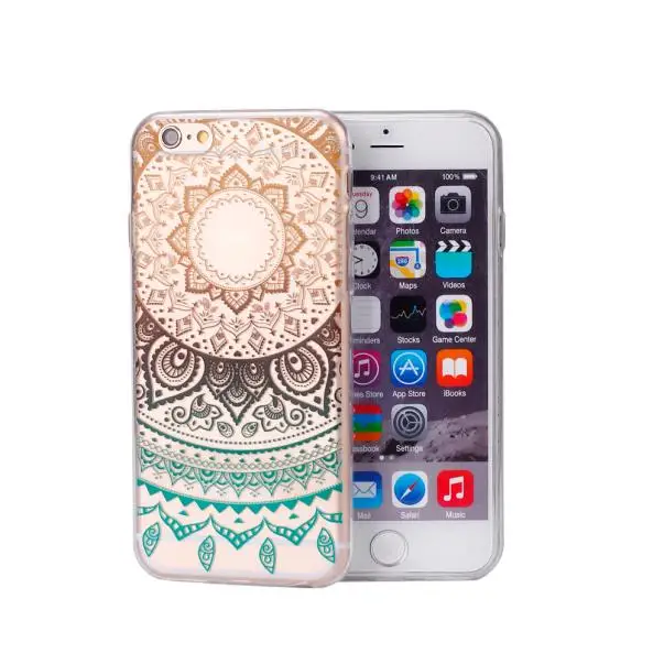 Красочные Винтаж кожи ПК Жесткий Чехол для iPhone 6/6S плюс 5.5 дюймов удобный