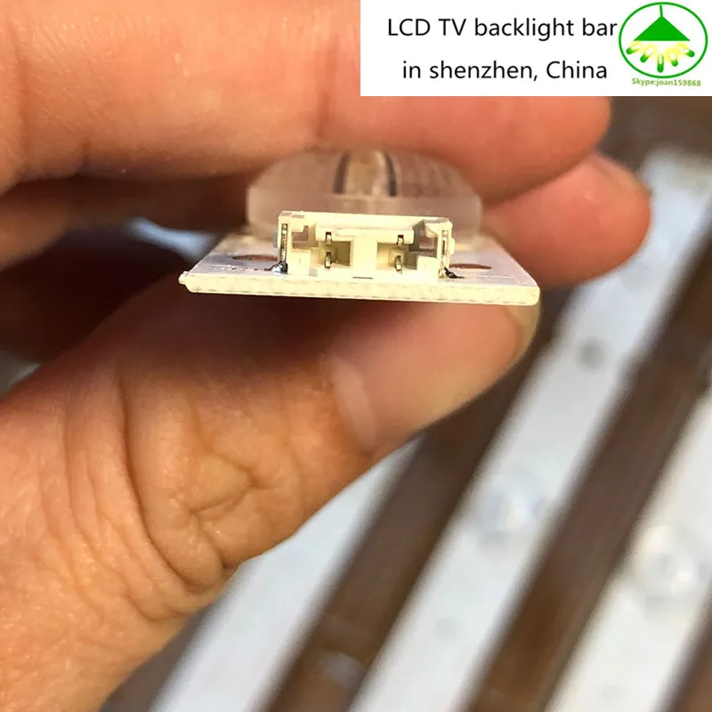 8 шт./партия для Skyworth 40E6000 40E3000 40E3500 подсветка бар 5800-W40000-3P00/2P00/1P00 VER0.0 1 шт = 5LED* 3В* 38,3 см