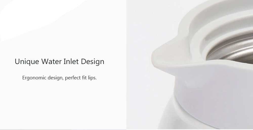Xiaomi Mijia VIOMI термокувшин портативный 1,5 л чайник для воды из нержавеющей стали вакуумная колба термос чайник Xiaomi умный дом