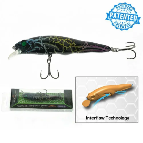 JM01BB41F Predator Labs GM RAVEN серия Minnow Поппер карандашные приманки InterFlow Максимальная турбулентность система бас рыболовные приманки - Цвет: JM01BB41F