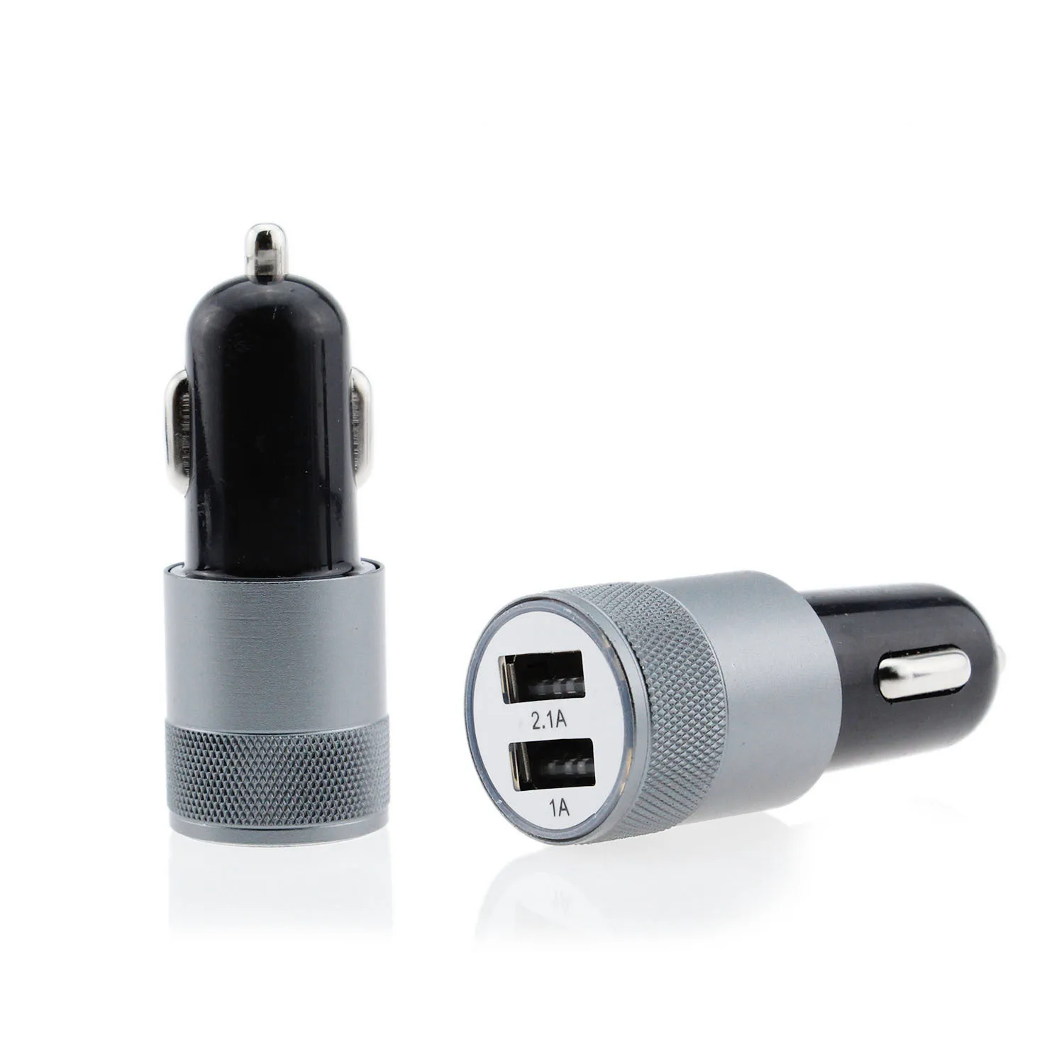 Автомобильное зарядное устройство ZUCZUG с 2 USB выходами 5 В 1 А макс. (реальная)