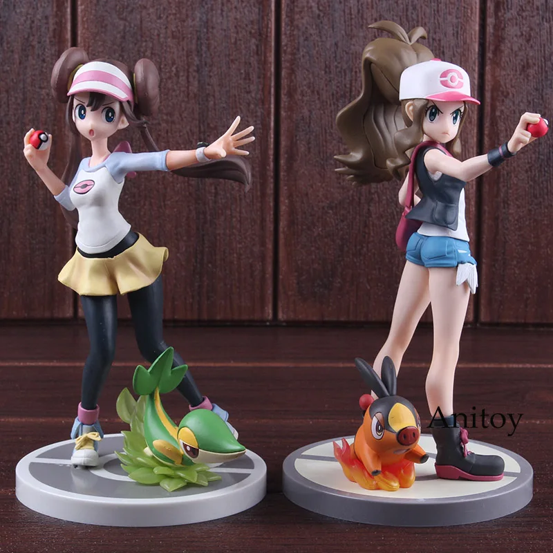 ARTFX KOTOBUKIYA статуи Туко с Pokabu Tepig/Mei с Tsutarja Snivy ПВХ Аниме Фигурки Коллекционная модель игрушки