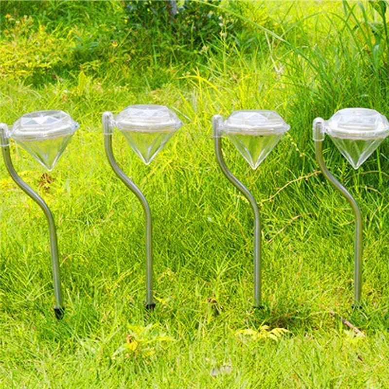 Газон Свет Пейзаж огни прочный Солнечный светодиодный сад атмосферу дома двора