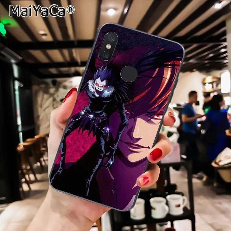 A16 MaiYaCa Death Note Ryuk kira Coque Shell чехол для телефона Xiaomi Redmi4X 6A S2 Go Redmi 5 5Plus Note4 Note5 7 Note6Pro - Цвет: A16