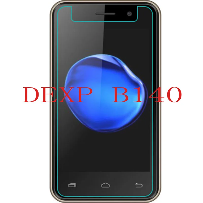 2 шт. Новая защитная пленка для телефона DEXP B140 закаленное стекло