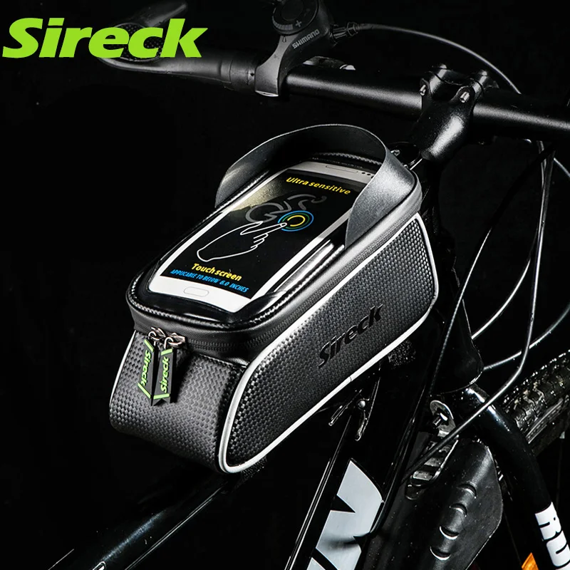 Sireck Touchable 6 0 тачскрин Polyster велосипед подседельная сумка Велоспорт Топ
