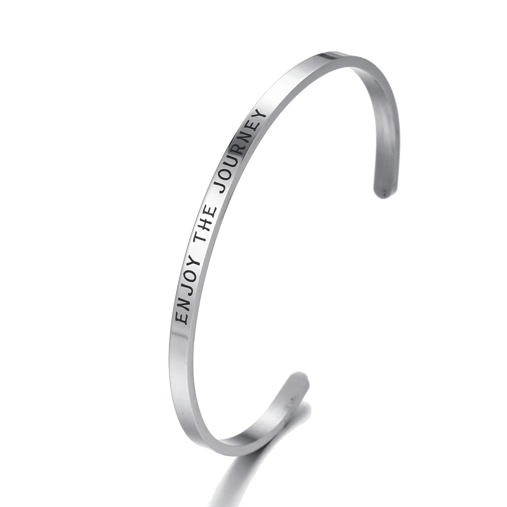 Индивидуальные ювелирные изделия из нержавеющей стали пара браслет для женщин