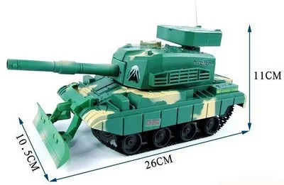 Детская игрушка Беспроводной 4CH дистанционного Управление боевой танк