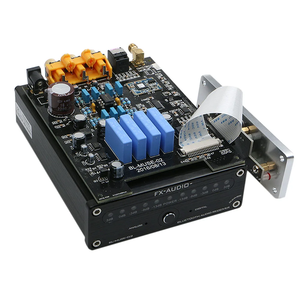 FX аудио BL MUSE 02 CSR8670 NE5532P TA7666 Bluetooth 4 0 Hi Fi приемник ATPX передача без потерь усилитель RCA