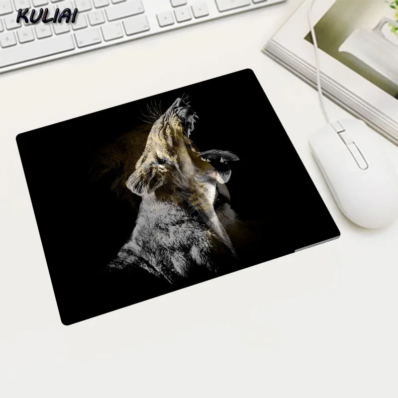XGZ мода волк и люди 22X18/25X20/29X25CM различные размеры резиновый коврик для мыши