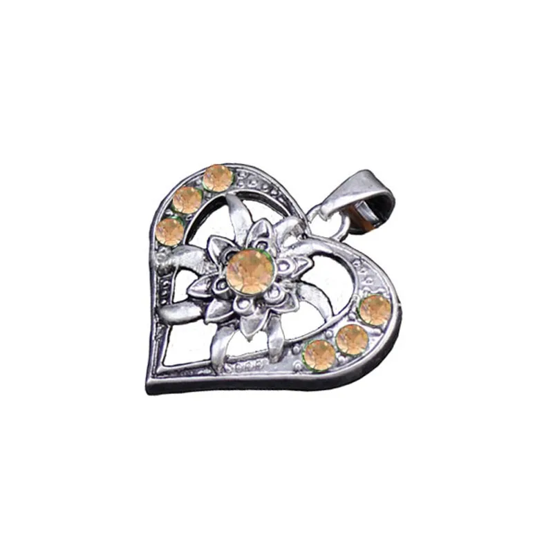 Немецкий дирндль Баварская трахта Октоберфест сердце подвеска Эдельвейс в