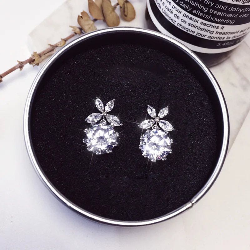 32 стиля роскошные женские серьги с кристаллами и цирконием модные из