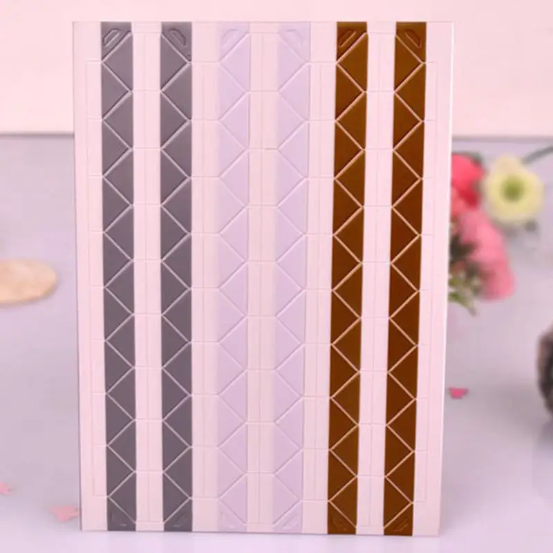 102 шт/лист DIY Винтаж уголок крафт-Бумага наклейки для фотоальбомов рамок