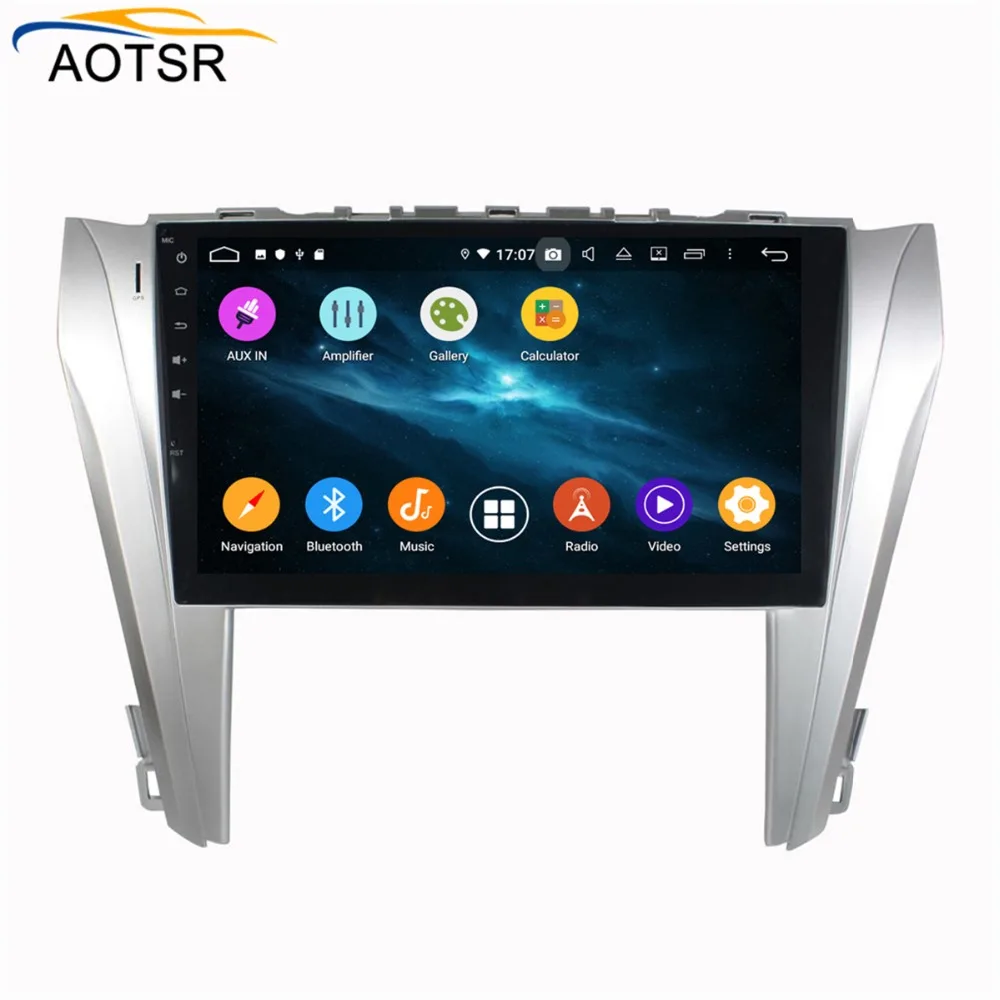 Автомобильный DVD плеер DSP 4 + 64G 2 din Android 9 0 для Toyota Camry 2014 2015 2016 2017 gps навигация стерео