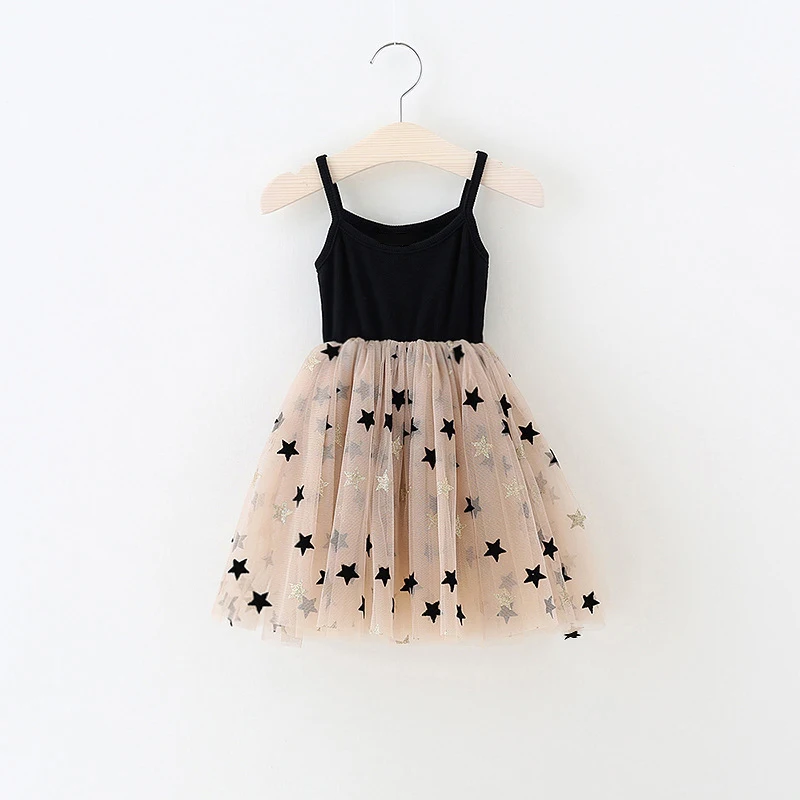 Summer Toddler Kids Baby Girl Dress Sleeveless Princess Sling Girls Holiday Party Dresses Children Sundress Clothes 3 To 8 Years | Детская