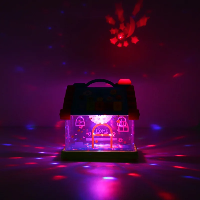 Funny Musical House Piano Toy Electric Glow Intelligent Early Educational Toys Learning Machine Kids Brithday Xmas Gifts|learning machines|toys