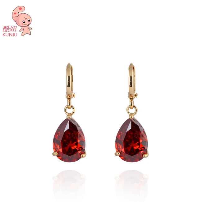 Серьги подвески с фианитами KUNIUCubic|drop earrings|earrings dropscubic zircon earrings |