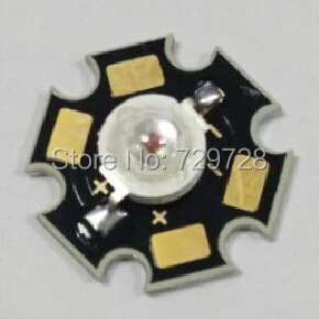 Чип 38mil 1 Вт красный светодиод высокой мощности со Звездной печатной платой|led star