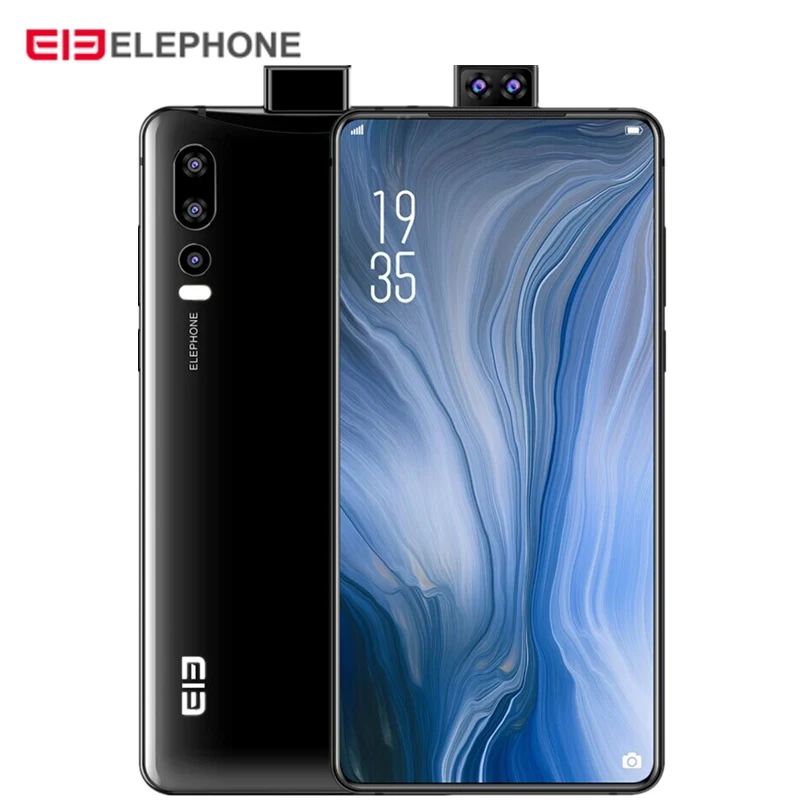 ELEPHONE U2 4G Смартфон Android 9 0 6 26 дюймов 4 ГБ ОЗУ 64 Гб ПЗУ 16MP 5MP 2MP задние камеры 3250 мАч