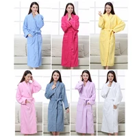 cotton terry couples bathrobes women robe men hotel bathrobe soft breathable absorbent sleepwear high quality all seasons