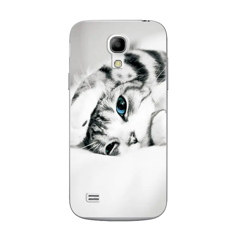 W54 Мягкая Силиконовая обложка чехол для samsung Galaxy S4 Mini/S4Mini GT-I9190 i9195 i9192 картина TPU с рисунком Сердце чехол в виде ракушки 4,3 дюймов - Цвет: W54