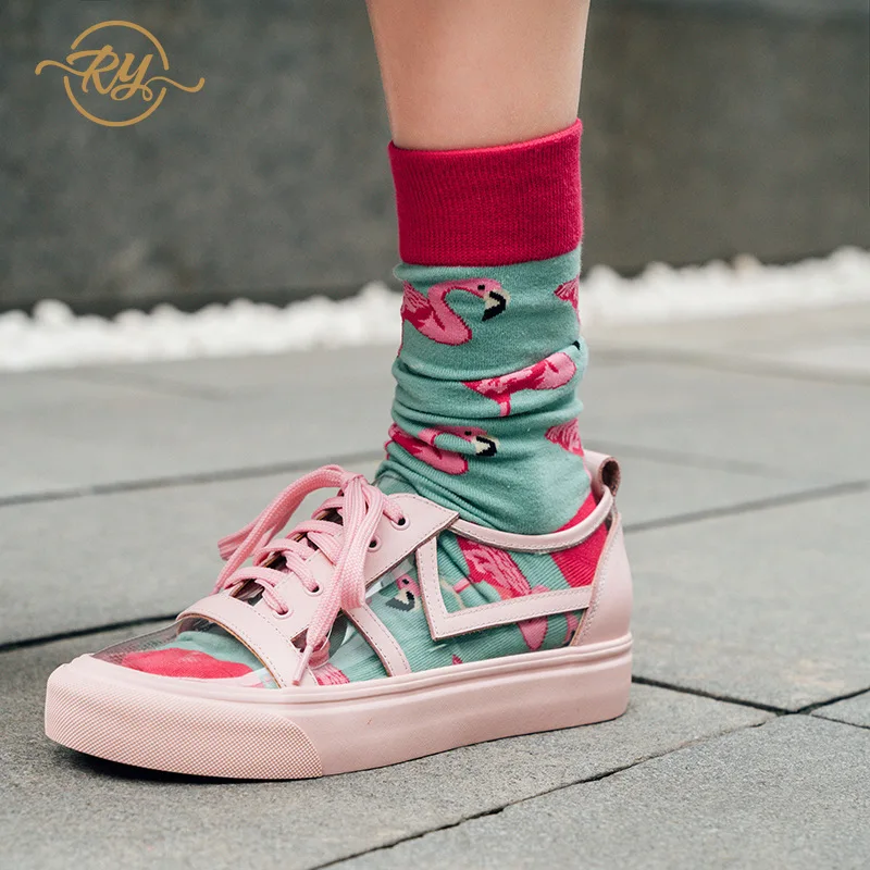 RY-relaa/Модная женская обувь коллекция 2019 года сезон лето сетчатая красного цвета в