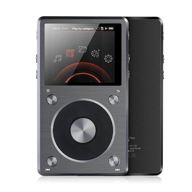 FiiO Восстановленный X5 2 го поколения Hi Res музыкальный плеер 192 K/64 бит поддержка DSD