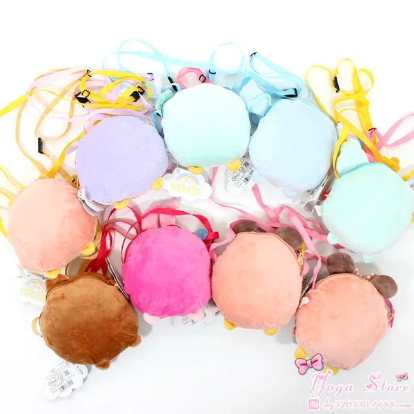 MINI ufufy of new tusm miqi/белка/Детский плюшевый рюкзак мессенджер meng13 см * 13 см|plush|new plush |