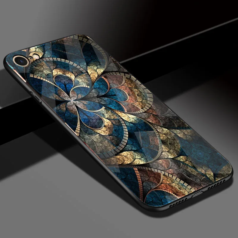Для samsung S7 Edge чехол на заказ фото стеклянный для Galaxy S9 + S9PLUS S8 закаленное Стекло