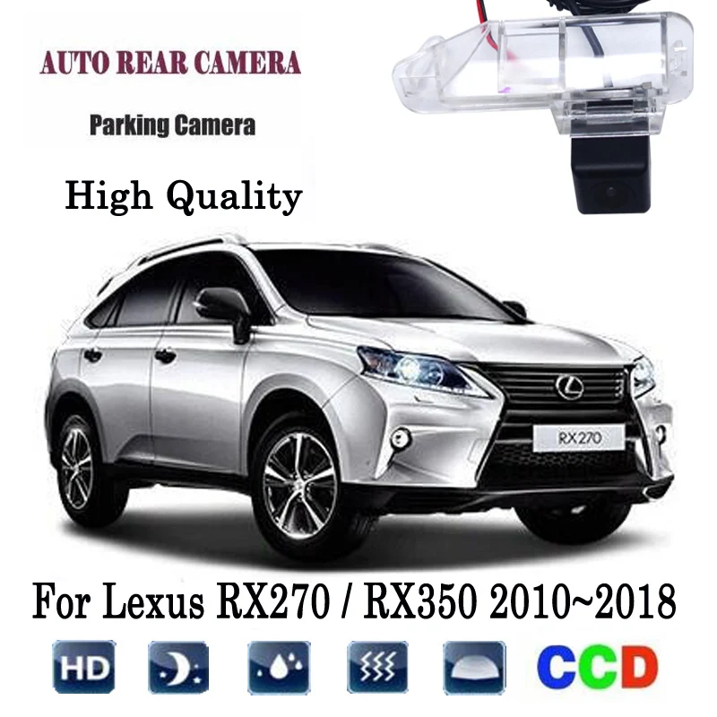 Камера заднего вида для Lexus RX270/RX350 2010 ~ 2018 CCD камера ночного видения RCA/камера
