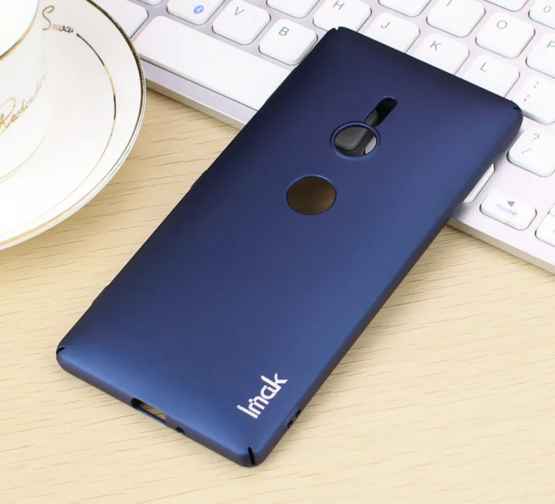 Чехол Jazz для sony Xperia XZ3 задняя крышка IMAK Роскошная задняя крышка для Funda sony XZ3 компактный чехол Etui sony XZ 3 Жесткий Чехол 6,0''