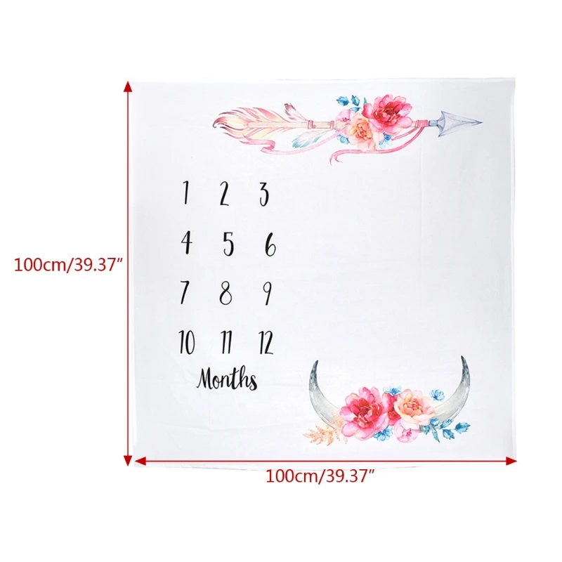 1 шт. Новое Детское одеяло для фотосъемки с надписью|Фон фотосъёмки| |