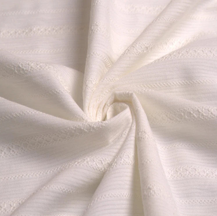 Элегантная хлопковая жаккардовая рубашка в белую полоску 100 см * 140 см|cotton tunic