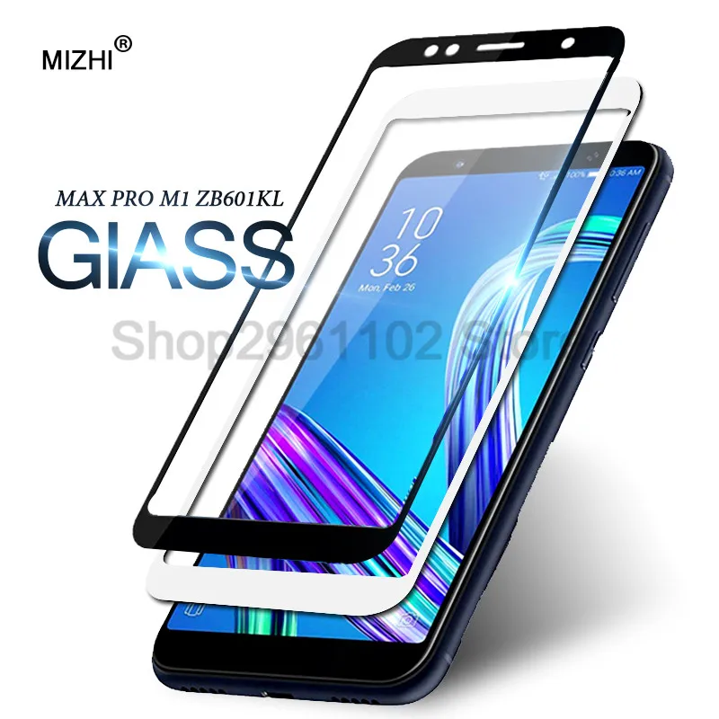 Защитный чехол с полным покрытием Для ZenFone Max Pro M1 закаленное стекло для ASUS ZB601KL