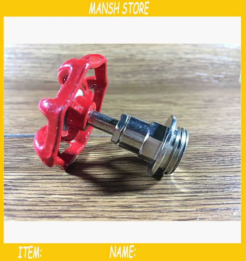 DN15 трубный клапан ретро чугунный аксессуар промышленный стиль для одежды сумка