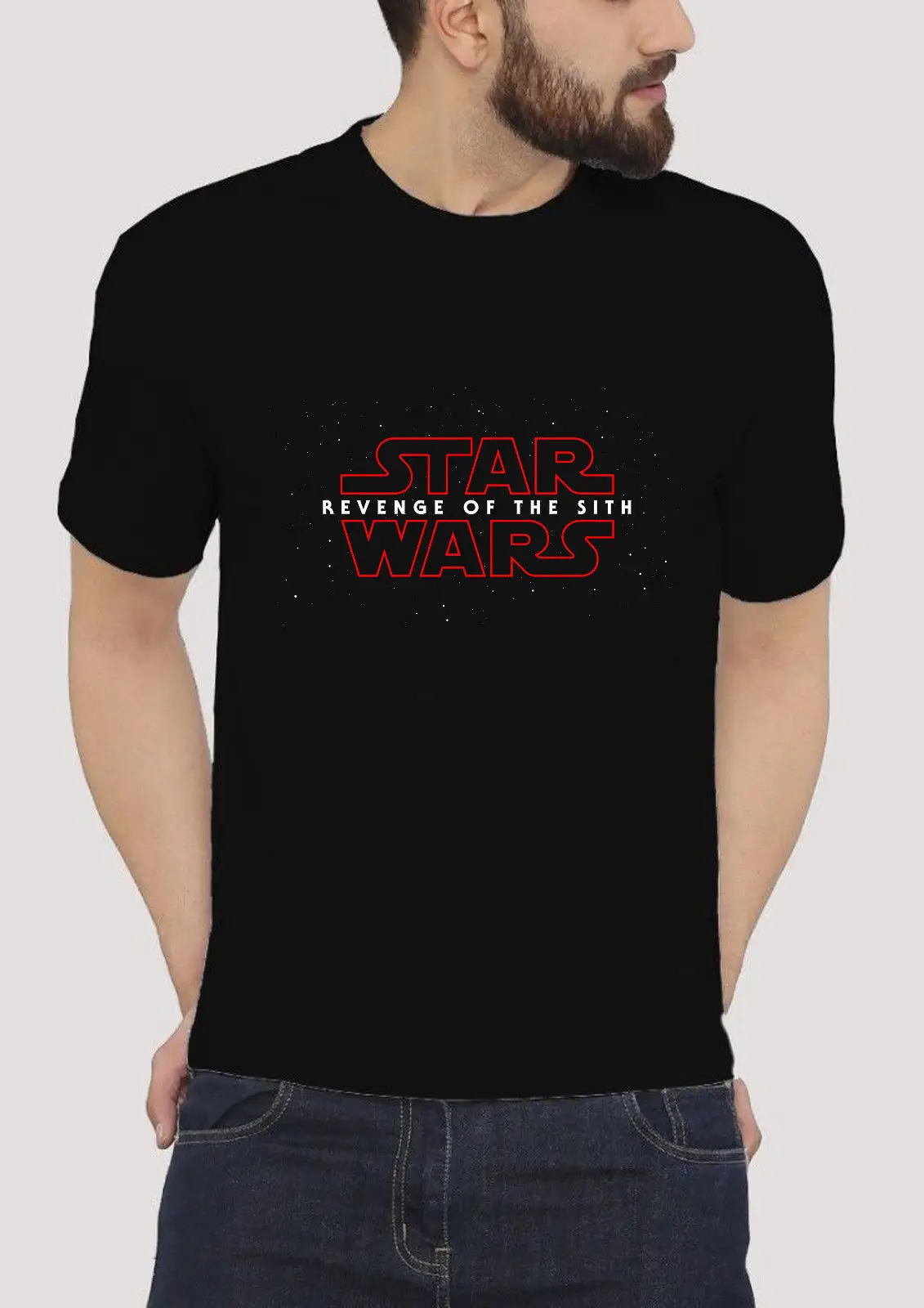 Звездные войны футболка месть сита короткий раб S 2XL Размер Бесплатная доставка