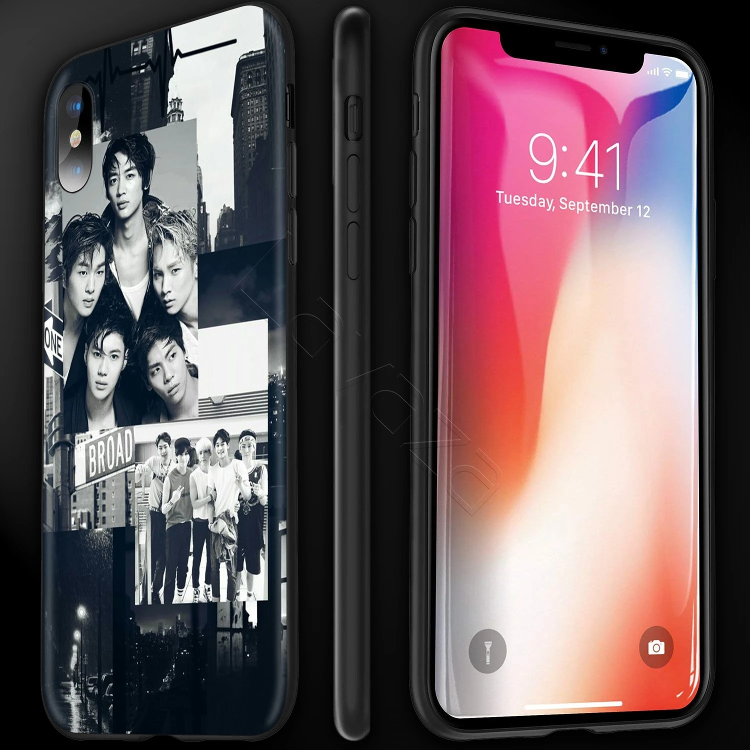 Чехол Lavaza Shinee jonghyun для iPhone 12 mini 11 Pro XS Max XR X 8 7 6 6S Plus 5 5s se|Бамперы| |