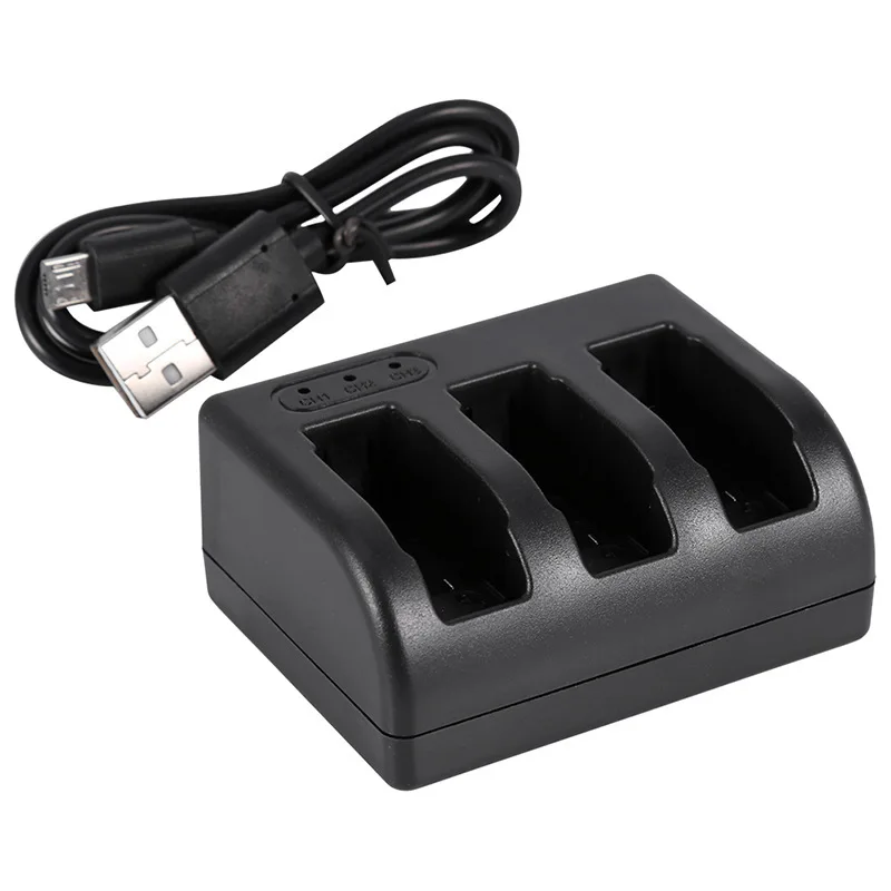 AHDBT-501 аккумулятор + USB с 3 слотами зарядное устройство для GoPro Hero 7 6 5 Black Sports Camera Go Pro
