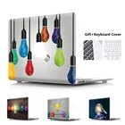 Лампочка, ультратонкий светильник легкий, устойчивый к царапинам чехол для MacBook 12 дюймов Air 11 13 дюймов Pro 13 15 дюймов Pro retina 13 15 дюймов