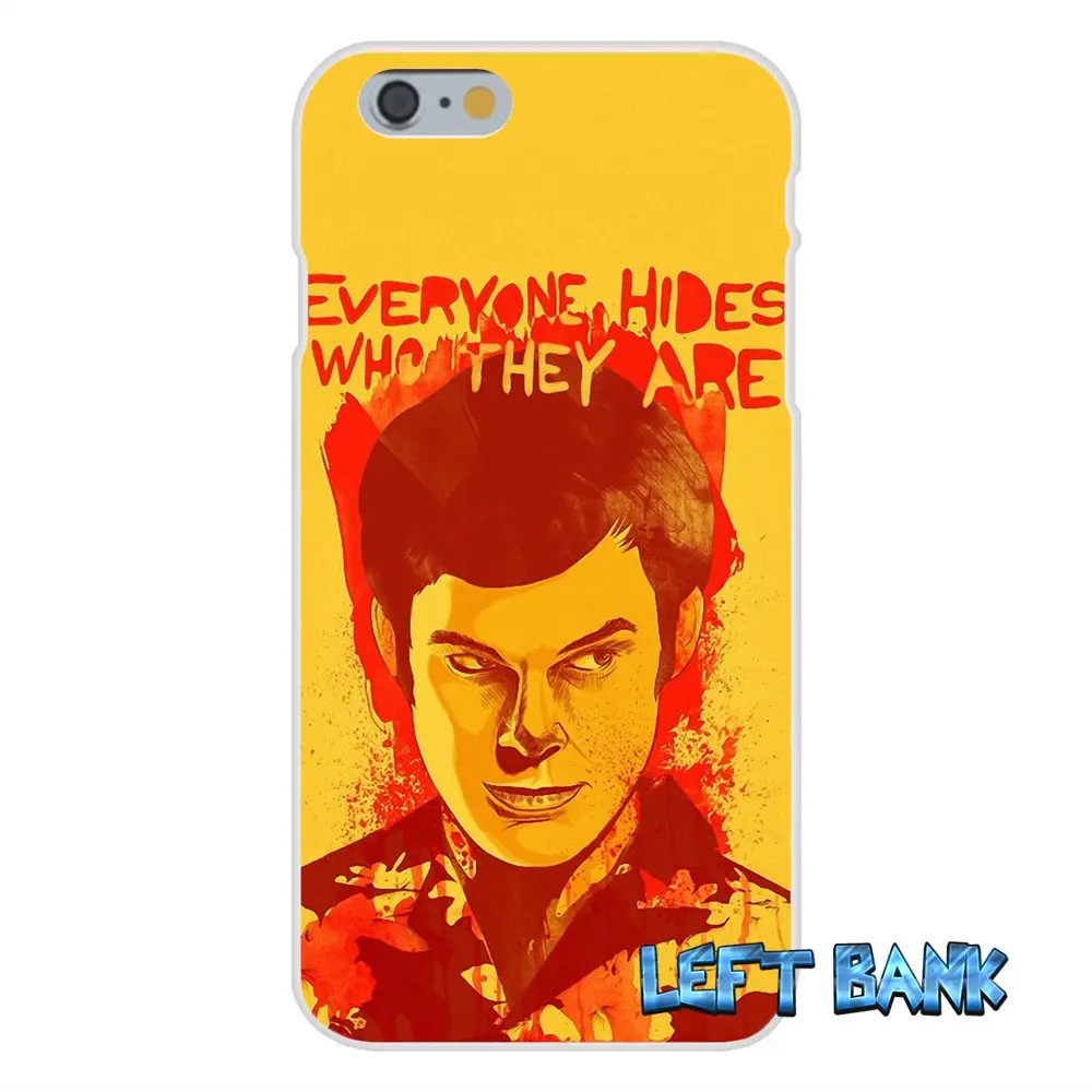 Для iPhone 4 4S 5 5S 5C SE 6 6S 7 Plus минималистичный Dexter season 3 Мягкий Силиконовый ТПУ
