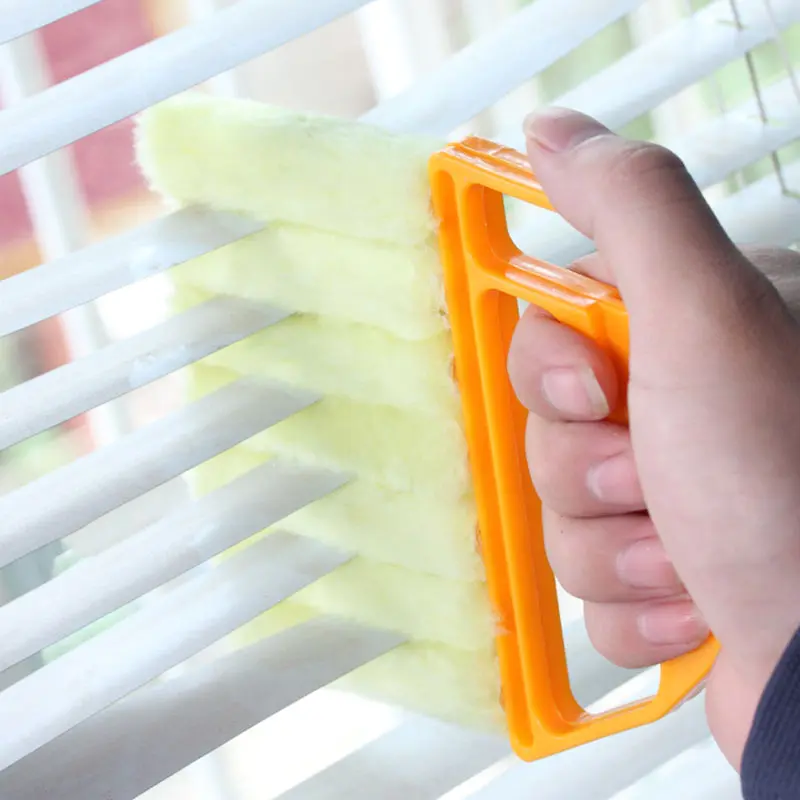 HOT Microfibre Venetian Blind Blade Cleaner Window Conditioner Duster Clean Brush NDS66 | Дом и сад